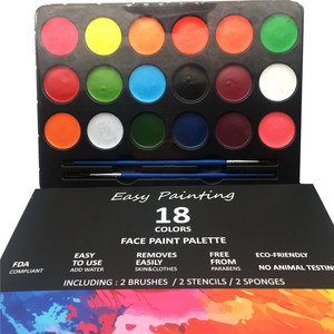Belle fille femme néon d'art <span class=keywords><strong>nue</strong></span> peinture corporelle maquillage haute pigment mat métallique peinture au néon - Product Image 6