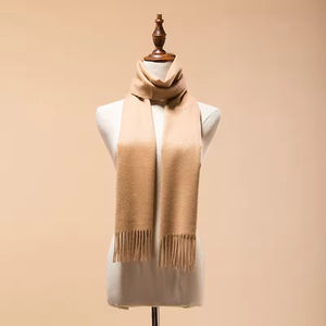 Écharpe en cachemire de haute qualité, nouvelle arrivée, luxe, 100% cachemire, couleur unie, écharpe en cachemire pour homme, cachemire de Mongolie - Product Image 3