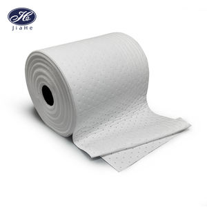 Rollos de Tapete Absorbente para Derrames de Aceite, Marca JH, Blanco, PP, Venta Caliente - Product Image 1