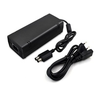 Adaptateur secteur OEM pour console de jeu, câble d'alimentation filaire pour 360 (boîte cadeau noire) en stock