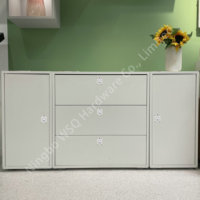 Poignée carrée moderne en acier inoxydable à bas prix pour armoire, tiroir, salle de bain, entrepôt, hôtel, maison, cuisine, commode, chambre, extérieur