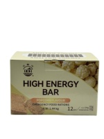 Barra Energética de Palomitas de Maíz Duras con Sabor, Certificada Halal, con 20 Años de Vida Útil, Galletas Comprimidas en Caja para Emergencias y Supervivencia