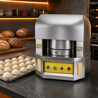 Diviseuse de pâte automatique DT-36T, machine commerciale de portionnement de pâte à 36 coupes, 30-150g, 750W, 220V