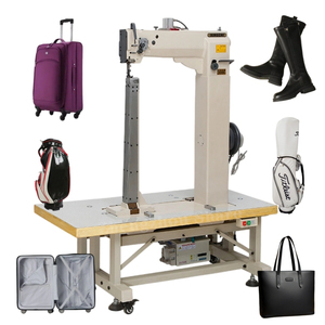 Machine à coudre industrielle automatique haute qualité à bras long 360 pour sacs de golf et bottes - Product Image 1