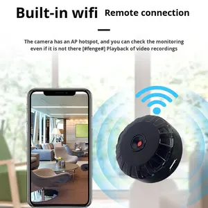 Hot-Selling W10 Mini Smart Kamera Hoch auflösender drahtloser WLAN-CMOS-Sensor für den Innenbereich zur Überwachung der Sicherheit zu Hause im Ausland - Product Image 2