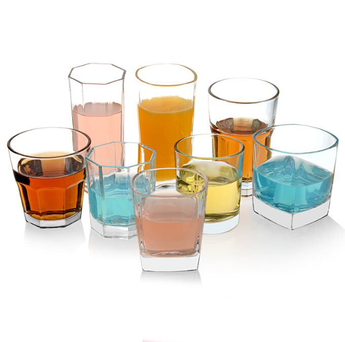Wholesale Products Reusable Water Cup Beer Glass Whiskey Cup Hot Selling Glass Whiskey Cup