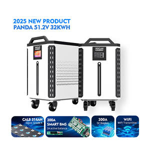 Docan Power Polonia Alemania Stock 51.2V <span class=keywords><strong>48V</strong></span> 32kwh 16kwh Lifepo4 30kwh Paquete de Baterías de Litio Protocolo <span class=keywords><strong>Pylontech</strong></span> Almacenamiento de Energía Doméstica - Product Image 1