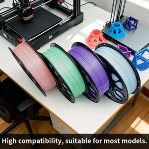 Filament d'impression 3D PLA monocolore de base 1,75 mm, bonne fluidité professionnelle, sans obstruction, pour la création de modèles 3D et les travaux artisanaux - Product Image 6
