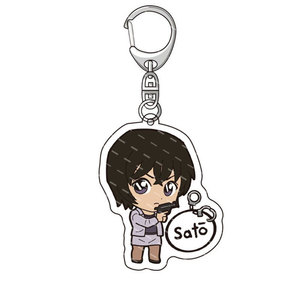 Porte-clés <span class=keywords><strong>Detective</strong></span> <span class=keywords><strong>Conan</strong></span> <span class=keywords><strong>Conan</strong></span> Edogawa Haibara Ai Mouri Ran Jimmy Kudo Cosplay Figurines Q Version en Acrylique Pendentif Porte-clés Cadeaux - Product Image 4