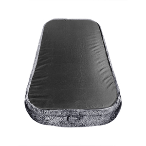 Letto per Cani Ortopedico in Memory Foam Lavabile, Peluche a Forma di Ciambella, Antiscivolo, Gigante e Soffice, Dimensioni Umane per Cani di Taglia Grande - Product Image 2