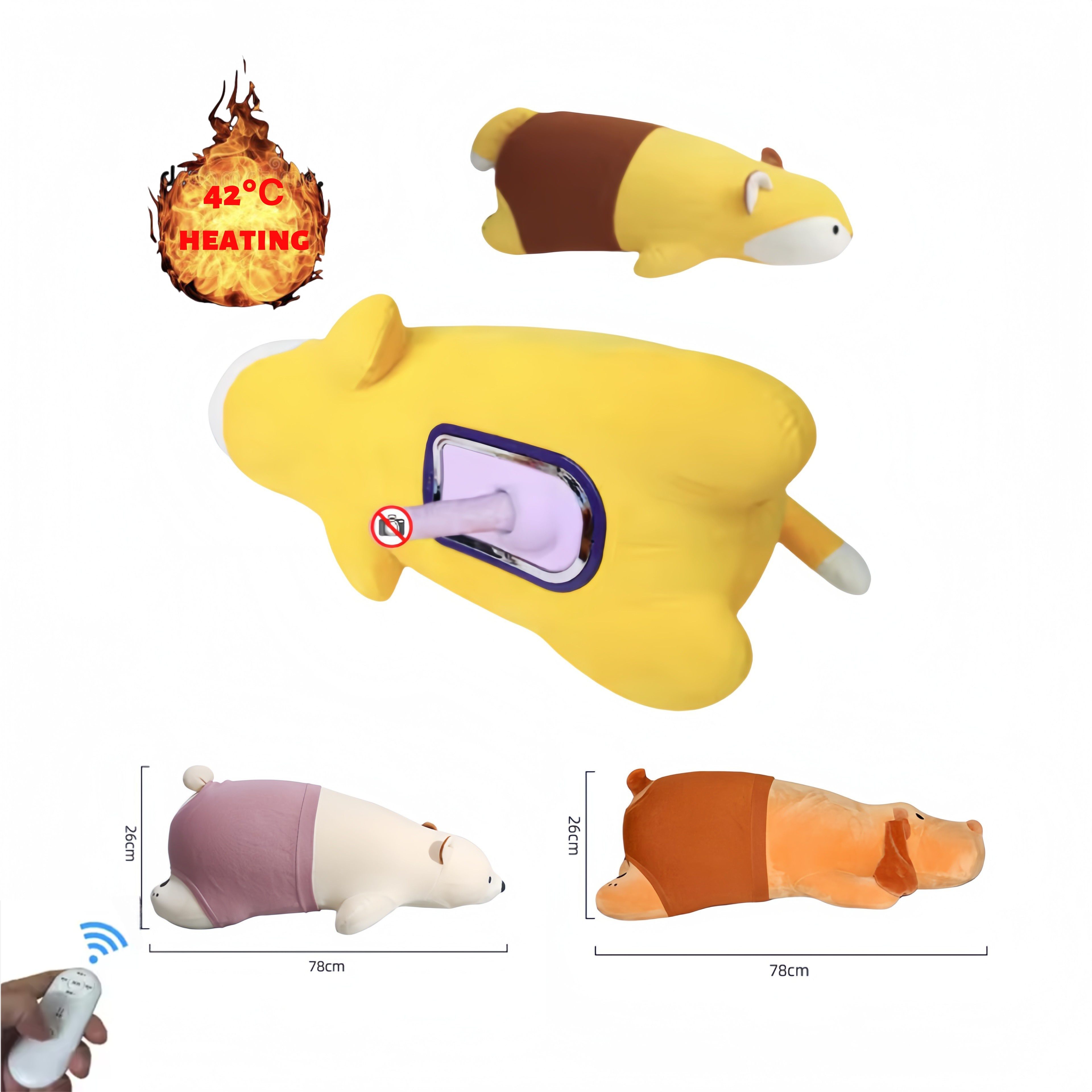 hidden plush sex toys thrusting dildo vibrator Buy the Anal Vibrator Set with 20-function Rechargeable Silicone Bullet  Vibrator, Anal Beads & Sleeve - main image 0