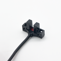 Capteur photoélectrique optique en forme de U certifié CE RoHS, 4 fils NPN NO/NC, largeur de fente de 5 mm, 5-30 V CC
