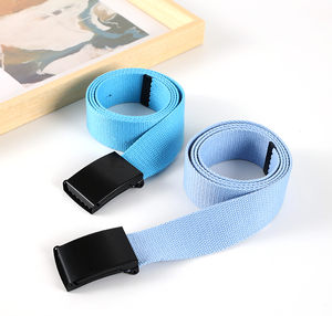 <span class=keywords><strong>Ceinture</strong></span> unisexe en polyester coloré de 3.8cm avec <span class=keywords><strong>ceinture</strong></span> imprimée <span class=keywords><strong>Ceinture</strong></span> unisexe à boucle noire avec logo OEM personnalisé - Product Image 5