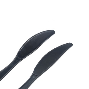 Couteau à <span class=keywords><strong>forchette</strong></span> en plastique jetable vente en gros kit de vaisselle de camping couteau à steak en plastique vaisselle emballée de fête - Product Image 3