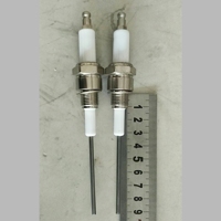 Électrode d'allumage en céramique à prix d'usine, bougie d'allumage, électrode de niveau d'eau pour chaudière, filetage 1/2 NPT, tige de 40 cm, 4,4 mm, 1 MPA