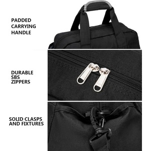 Eastshine <span class=keywords><strong>Sac</strong></span> <span class=keywords><strong>de</strong></span> <span class=keywords><strong>sport</strong></span> <span class=keywords><strong>de</strong></span> voyage en polyester portable et imperméable avec logo imprimé personnalisé pour femmes, pliable pour l'entraînement sportif - Product Image 3