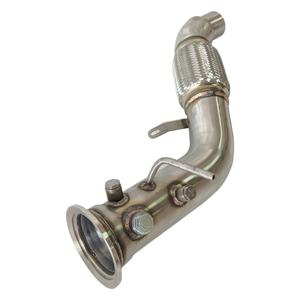 Tubo de bajada de acero inoxidable 3er E90 E91 325d 330d 5er <span class=keywords><strong>E60</strong></span> E61 <span class=keywords><strong>525d</strong></span> 530d Motor M57 - Product Image 4