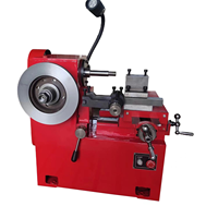 Torno Automático para Discos de Freno de Vehículos C9335A, Torno para Reparación de Discos/Tambores, Máquina Pulidora con Motor de 1.1kW (110V/220V)