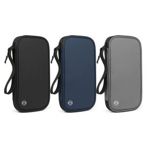 Portefeuille de voyage multifonctionnel personnalisé avec logo, porte-passeport RFID, organiseur de documents, porte-cartes de crédit, porte-argent - Product Image 4