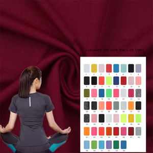 Tela de Malla de Seda de Leche 75D de Fábrica, 180g, 95% Poliéster, 5% Elastano, Forro Compuesto Elástico en Cuatro Direcciones, Ropa Deportiva Ligera - Product Image 5