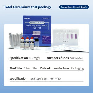 Cao cấp chất lượng nước nhanh Kit Kiểm tra phát hiện Tổng số crom với sẵn sàng đúc sẵn lý tưởng nước Analyzer Tester - Product Image 3
