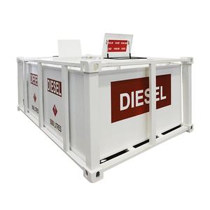 Sumak Dubbelwandige Self <span class=keywords><strong>Bunded</strong></span> Diesel Brandstoftank Met Pomp Voor 142 Standaard 1000l Stationair Koolstofstaal Lange Levensduur - Product Image 6