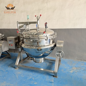 Autocuiseur industriel commercial en acier inoxydable SUS304 haute pression pour la cuisson <span class=keywords><strong>de</strong></span> viandes, la préparation <span class=keywords><strong>de</strong></span> soupes aux os, chauffage <span class=keywords><strong>au</strong></span> gaz, électrique ou à vapeur - Product Image 5