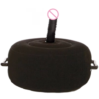 Outils sexy gonflable pour femmes, en velours noir, outil sexy, floqué en PVC, siège sexuel, nouvelle collection
