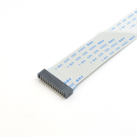 Câble FFC AWM 20861 105C 60V VW-1, pas de 1,25 mm, câble plat flexible en ruban, 4/5/6/8/10/20/21/22/23/24/25/26/28/30 broches, 100/200/300 mm