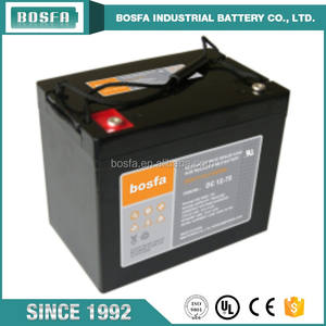 DC12-80 밀폐된 <span class=keywords><strong>Agm</strong></span> 딥 사이클 충전식 납산 배터리 12V 80AH - Product Image 2