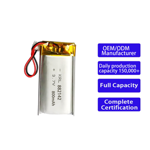 Batterie Li-Po 3.7V 800mAh 882142 à longue durée de vie pour oxymètre médical, moniteur patient, diagnostic de santé - Product Image 1