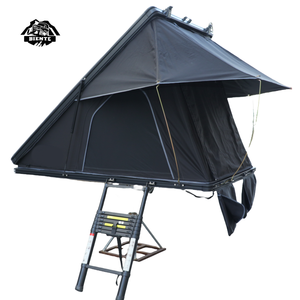 Tente de <span class=keywords><strong>Camping</strong></span> de toit d'auvent à coque dure en aluminium léger pour voiture équipement de vente bon marché pour l'aventure en plein air - Product Image 1