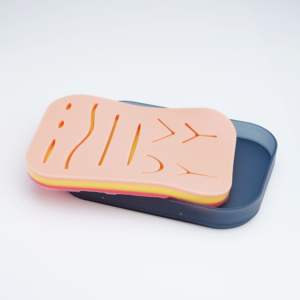Geavanceerde Zuivere Zachte Siliconen Voor Medische Training Hechtdraad Praktijk Kit Siliconen Model Voor Verpleegkundige Training - Product Image 4