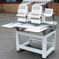 Machine à broder 3D automatique informatisée à grande vitesse, machine à broder industrielle plate