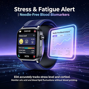 Reloj Inteligente de Salud con Bomba de Aire y Airbag, Presión Arterial Precisa, ECG, Frecuencia Cardíaca Dinámica 4PD, Análisis Cardíaco con IA, Superventas - Product Image 3