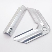 Canal de ventilation pour systèmes CVC, coin de conduit TDF flexible, en acier galvanisé, facile à installer pour hôpitaux et gymnases