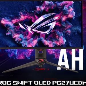 Moniteur de jeu ROG SWIFT OLED PG27UCDM 4K 240Hz pouces 0.03ms écran de temps de réponse compatible G-SYNC pour PC - Product Image 6