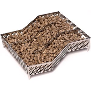 Plateau à fumoir à granulés de 5 x 8 pouces pour fumer à chaud et à <span class=keywords><strong>froid</strong></span> la viande, le poisson, le fromage, le porc avec des granulés de bois - Product Image 2