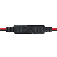 كابل تمديد بطول 0.1 متر، 14AWG، موصل SAE ثنائي الأطراف، سلك تمديد للسيارات والطاقة الشمسية، كابل تمديد لبطارية 12 فولت