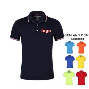 Logo personalizzato all'ingrosso del cotone 100% stampato per le Polo delle donne delle donne di pubblicità solida del risvolto t-shirt Plain <span class=keywords><strong>Sh</strong></span> - Product Image 4