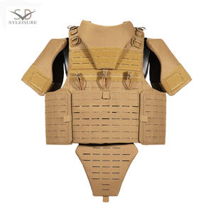 مصنع الجملة كامل الجسم المغطاة المواد المعمرة سترة التكتيكية في الهواء الطلق - Product Image 5