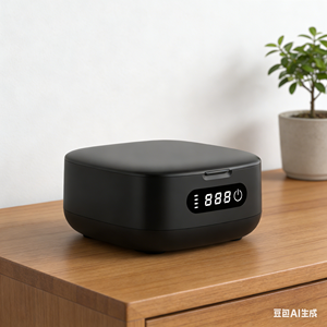 Limpiador Ultrasónico UV Mini USB Recargable para Retenedores Dentales con Alta Frecuencia de 50 kHz, 166 ml, para Uso en el Automóvil y en el Hogar - Product Image 3