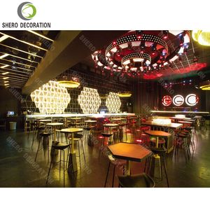 Bar House Night Club Decor Design Night Club Lights Custom Made Night Club Seating Booth <b>for</b> Sale - Product Image 3