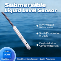 Atech PL 301 Stainless Steel Submersible Level Transmitter with 0.05% Accuracy and Current/Voltage Output