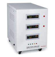 Régulateur de tension automatique triphasé 30KVA Stabilisateur 380V Moteur servo AVR