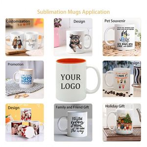 Taza de Cerámica de Porcelana para Café, Estilo Nórdico, Personalizable con Logotipo por Sublimación, Simple, Colorida, Mate, de Color Sólido - Product Image 4