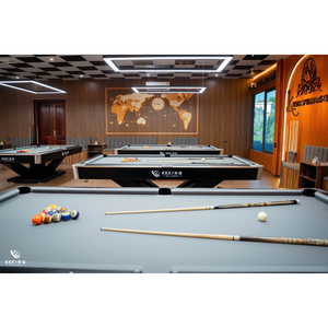 Mesa de billar de pizarra personalizada profesional de lujo moderna hecha en Vietnam con cojines estables para jugadores de billar y billar - Product Image 1
