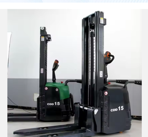 1.5-2 टन मिनी सेल्फ-लोडिंग पोर्टेबल फोर्कलिफ्ट इलेक्ट्रिक स्टेकर मशीन के साथ लीड-एसिड बैटरी वाड हाइड्रोलिक साइड शिफ्टर - Product Image 4