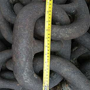 Cadena de Ancla Maxplus U2 U3 Pintada en Negro CM370/CM490/CM690, Cadena de Ancla Soldada con Eslabones de Zinc, Cadena de Ancla de Tamaño Estándar - Product Image 3
