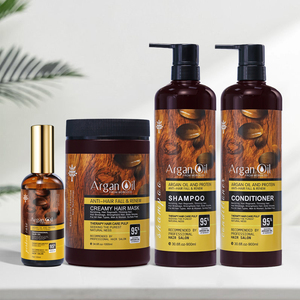 Champú y Acondicionador de Aceite de Argán 100% Orgánico, Nutritivo, de Marca Privada Marroquí, al Mejor <span class=keywords><strong>Precio</strong></span> de Fábrica - Product Image 1